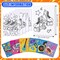 15-Set Pre-Drawn 8"x10" Canvas Painting Kit for Adults – Vintage 90s Style, Sip & Paint Party Favors with Acrylic Paint Strips and Brushes, DIY Art for Beginners & Home Decor
